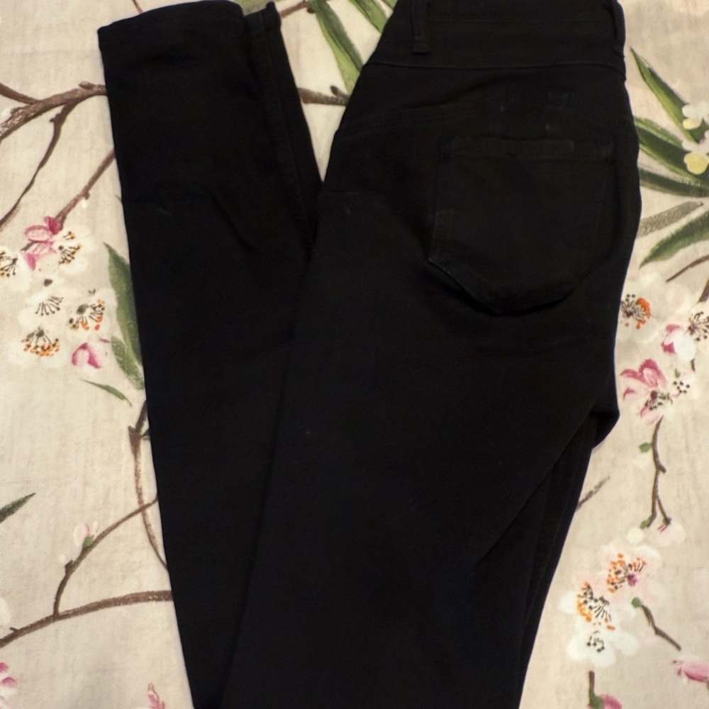 Wax Jean Black Denim Pants